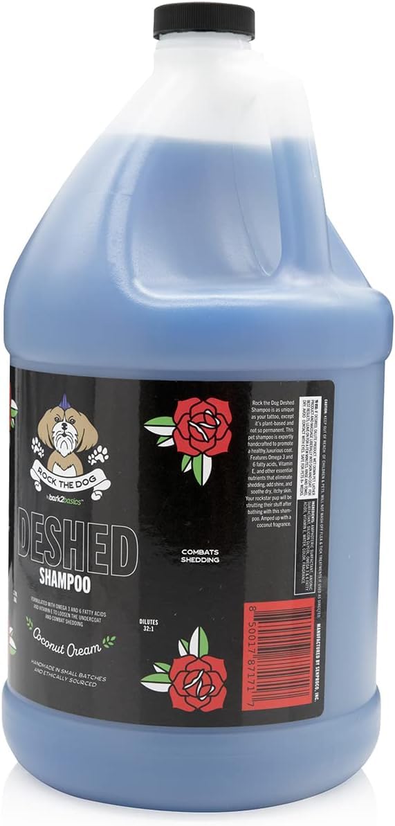 Dog Deshedding Pet Shampoo 1 Gallon B565558