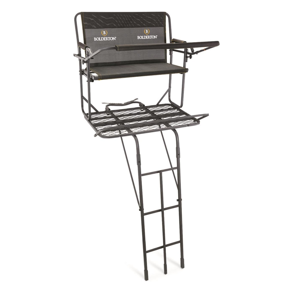 2-Man Ladder Tree Stand with Ratchet Straps J595631