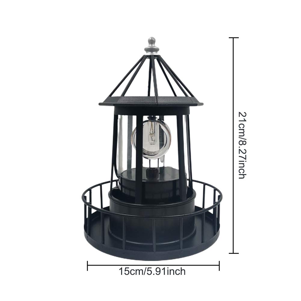 Solar Powered LED Lighthouse F4339