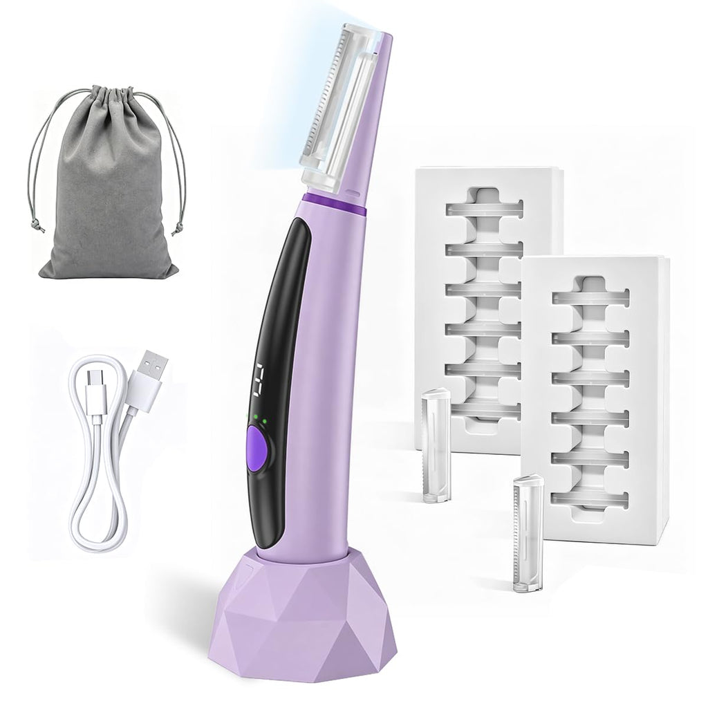 Dermaplane Razor with 12 Refills Q288808