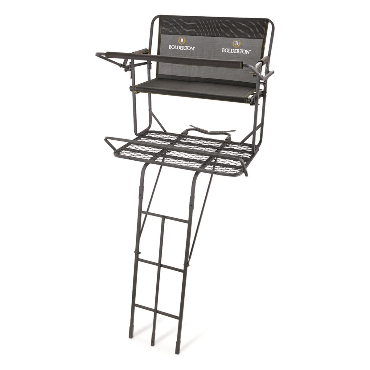 2-Man Ladder Tree Stand with Ratchet Straps J595631