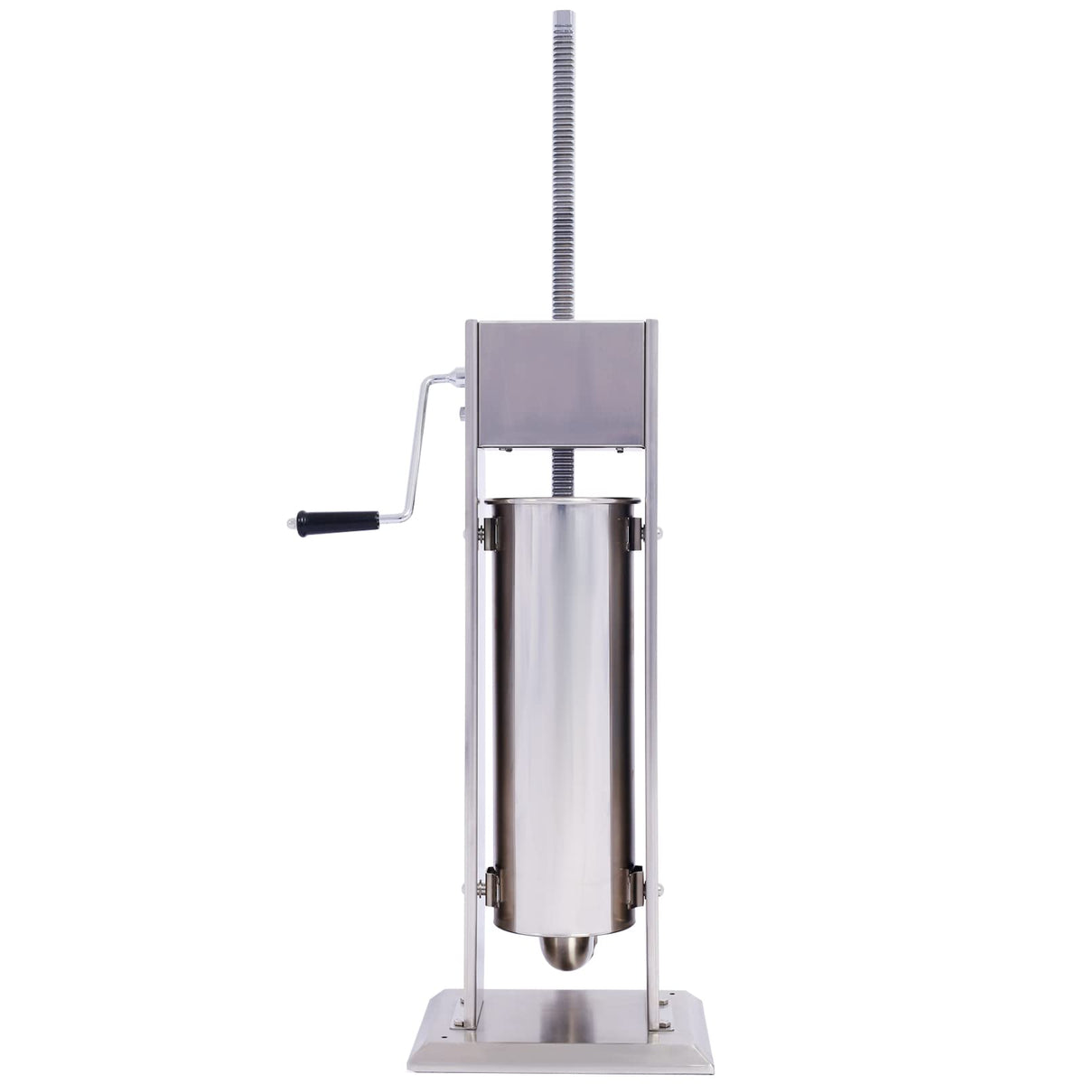 Stainless Steel 15LB Sausage Stuffer with 4 Stuffing Tubes Q9644