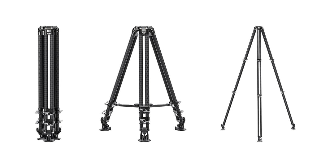 Carbon Fiber Twin Leg Video Tripod F2523