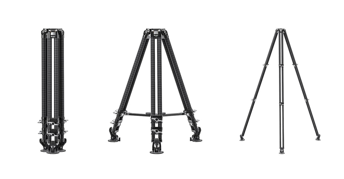 Carbon Fiber Twin Leg Video Tripod F2523