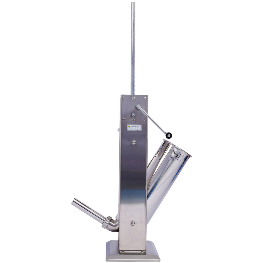 Stainless Steel 15LB Sausage Stuffer with 4 Stuffing Tubes Q9644