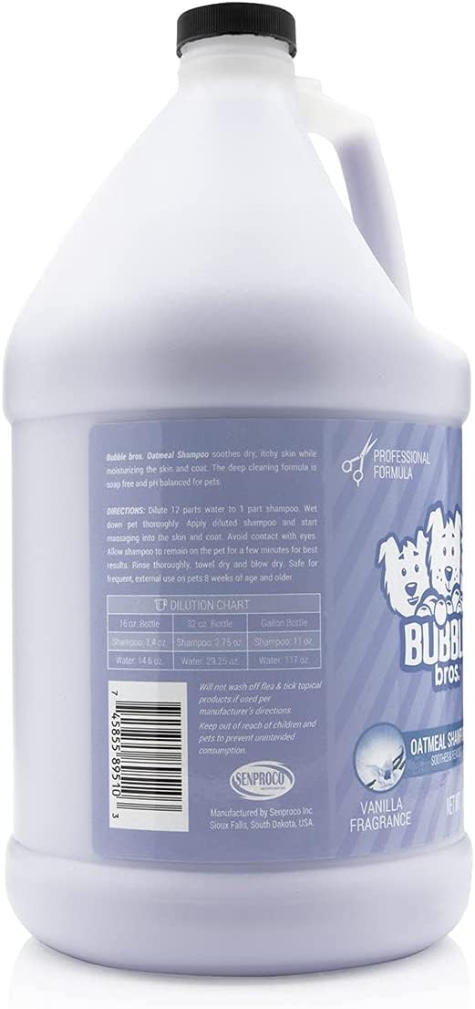Colloidal Oatmeal Dog Shampoo 1 Gallon R334