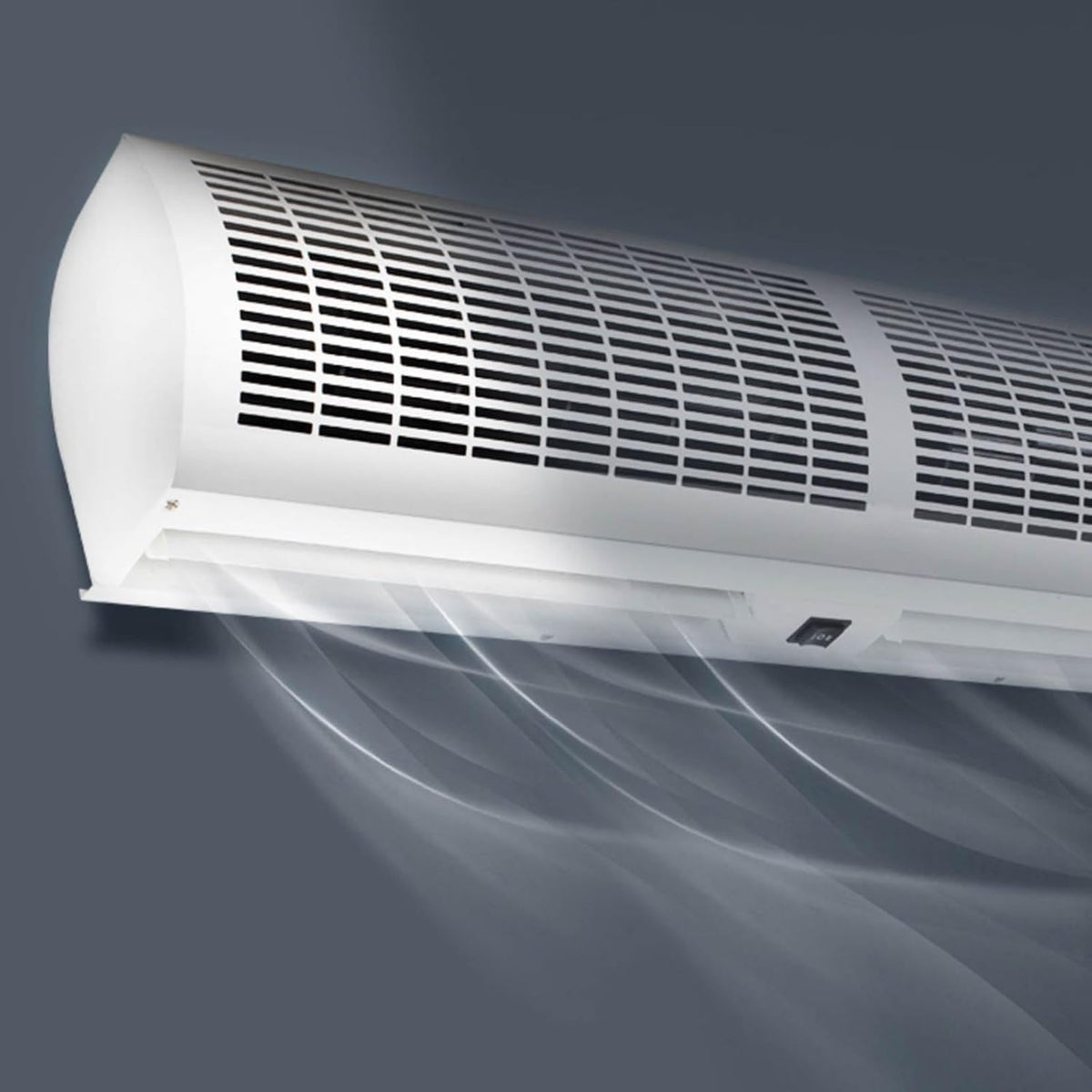 Wall-mounted Air Curtain with Remote Control 90cm M8881