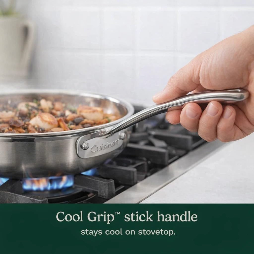 Stainless Steel 12 pc Induction Compatible Cookware Set L93595