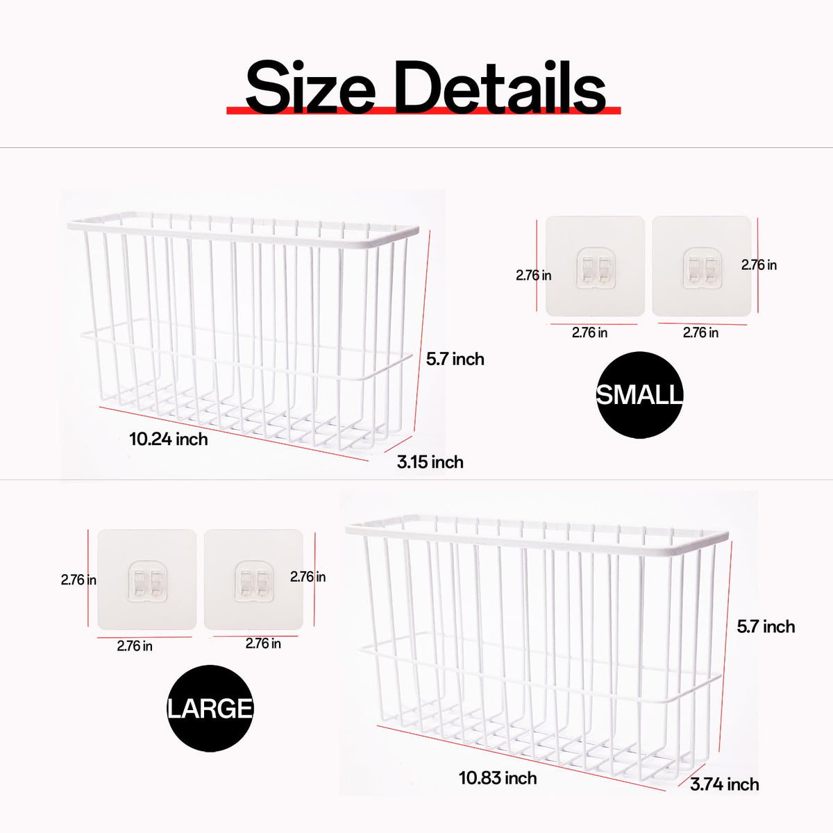 2 Piece Kitchen Cabinet Door Storage Box X451
