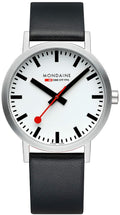 Vegan Grape Black Leather White Dial Watch R962515