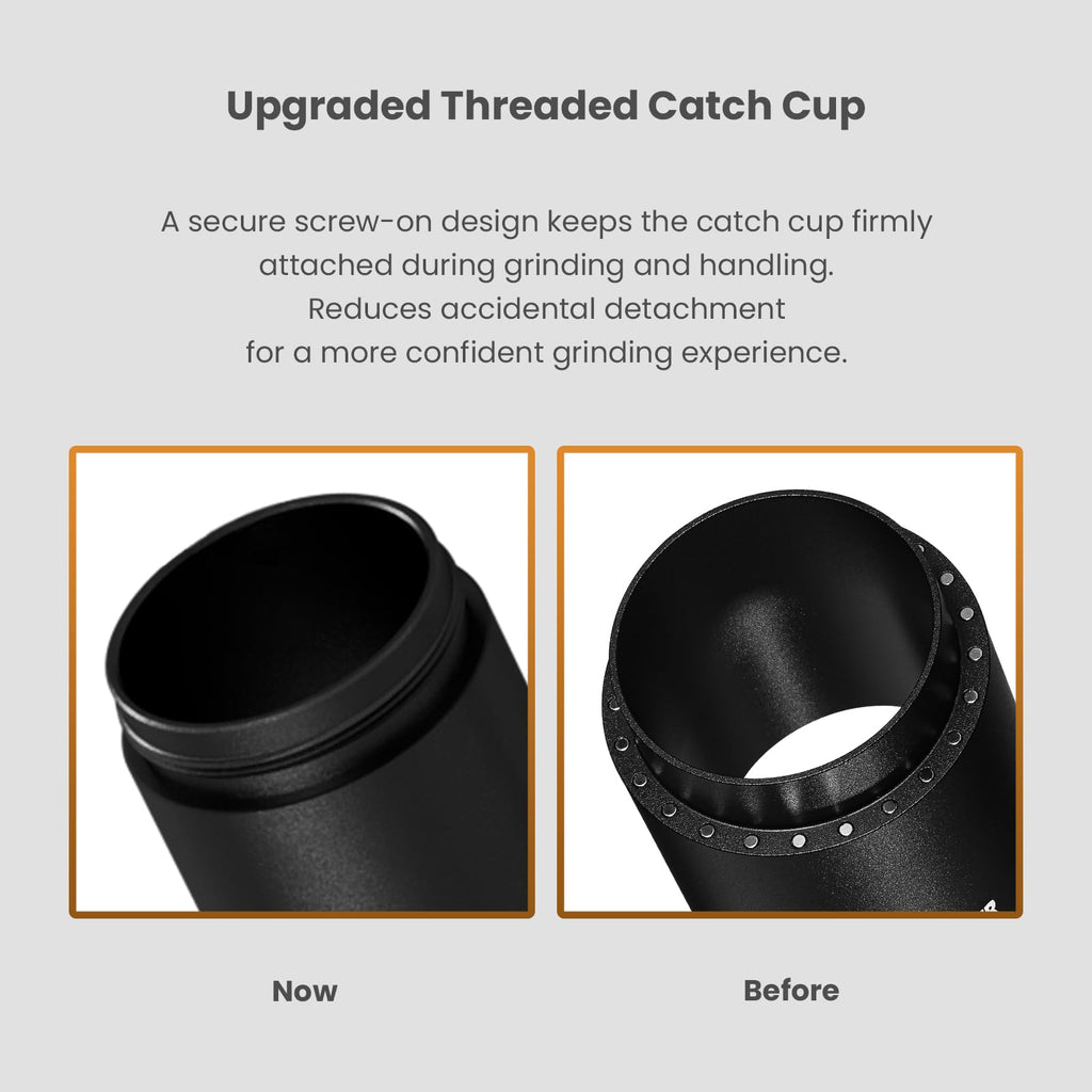 Manual Coffee Grinder with Titanium Coated Conical Burr N3291