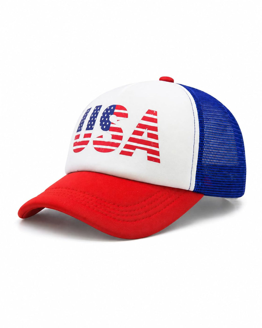 American Flag Trucker Hat N41248