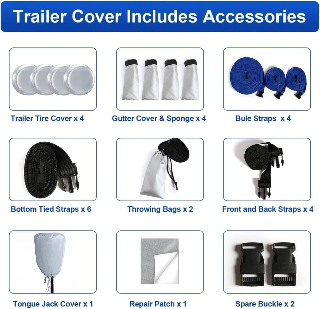 Heavy Duty Waterproof RV Cover Z257