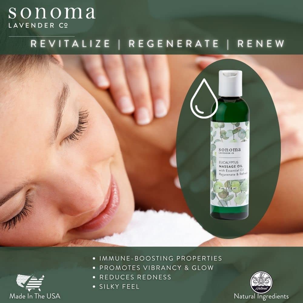 Eucalyptus Massage Oil 4 oz P417773