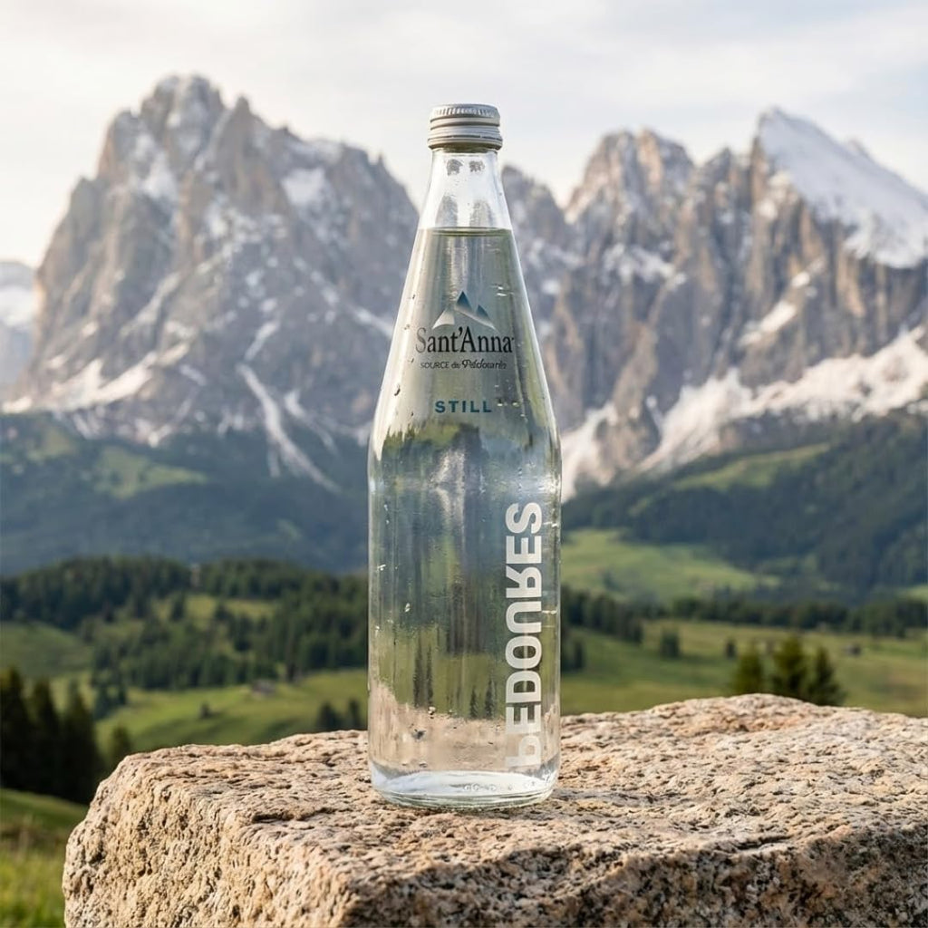 Natural Mineral Water Still Glass Bottles 12 Pack B365