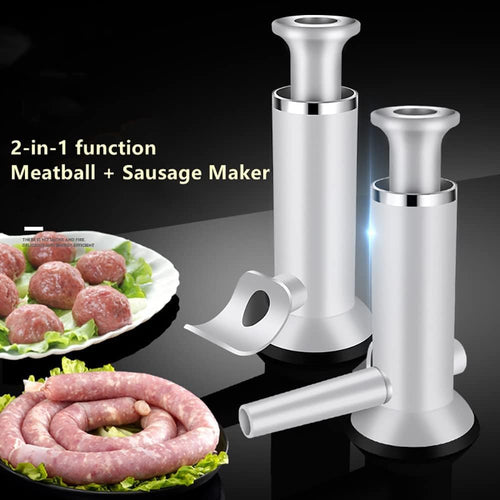 2 in 1 Vertical Sausage Stuffer with 2 Tubes L882