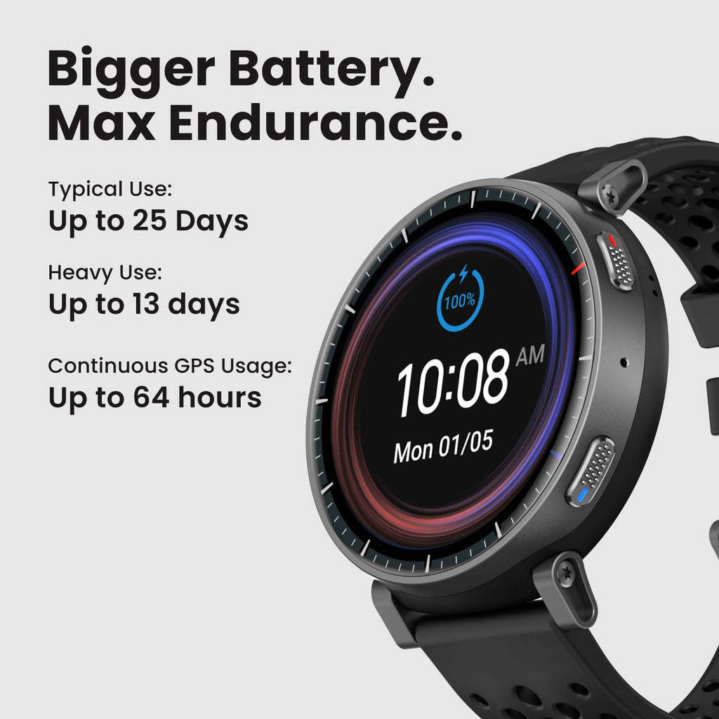 Smart Watch 1.5" AMOLED Display GPS E7043
