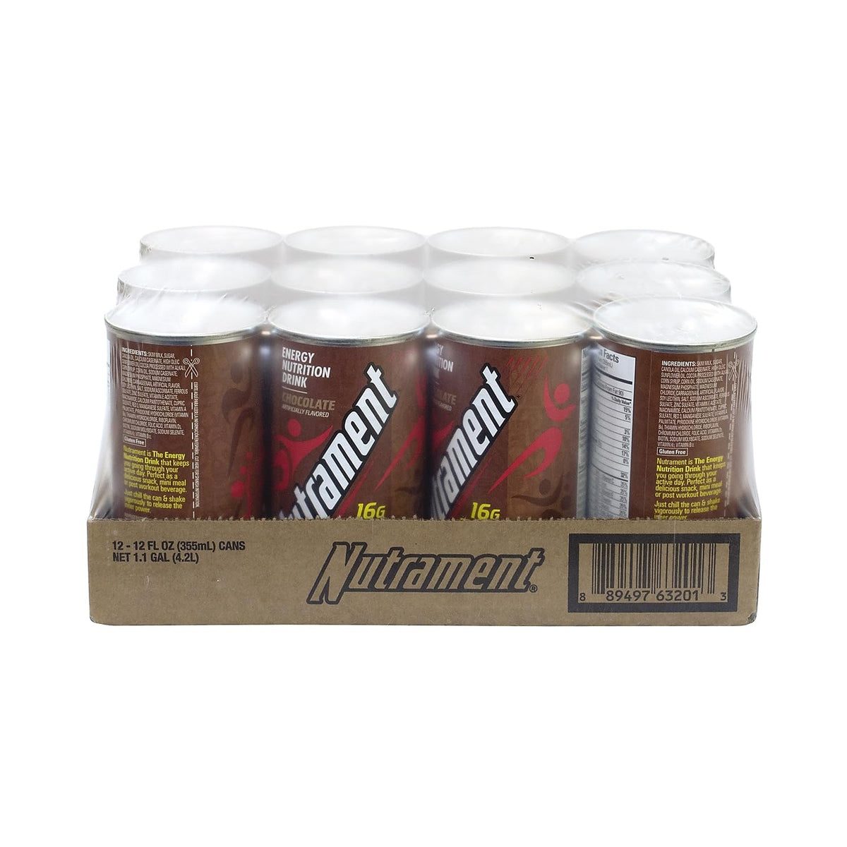 12 Oz Chocolate Energy Nutrition Drink Pack Of 12 T285011
