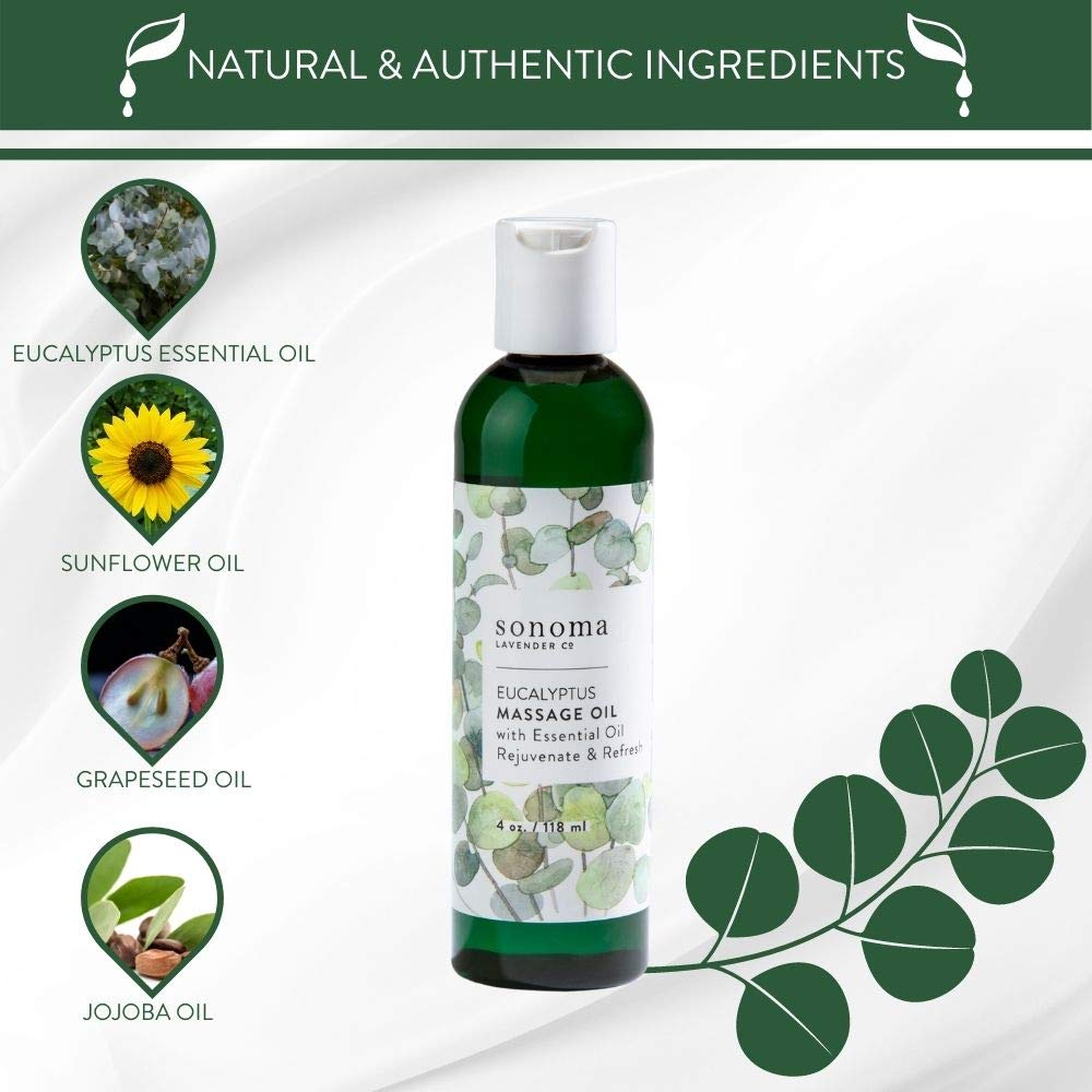 Eucalyptus Massage Oil 4 oz P417773