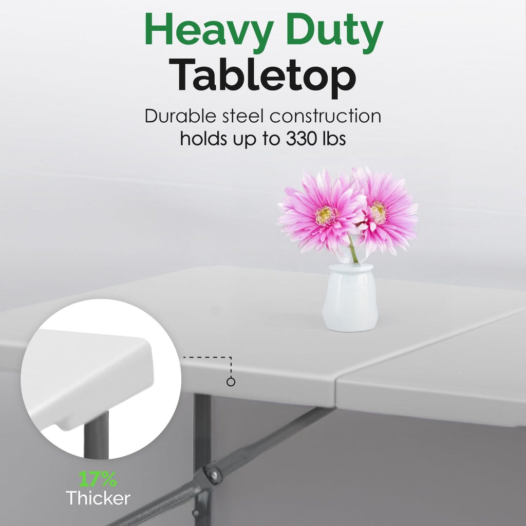 6ft Folding Table with Handle G434