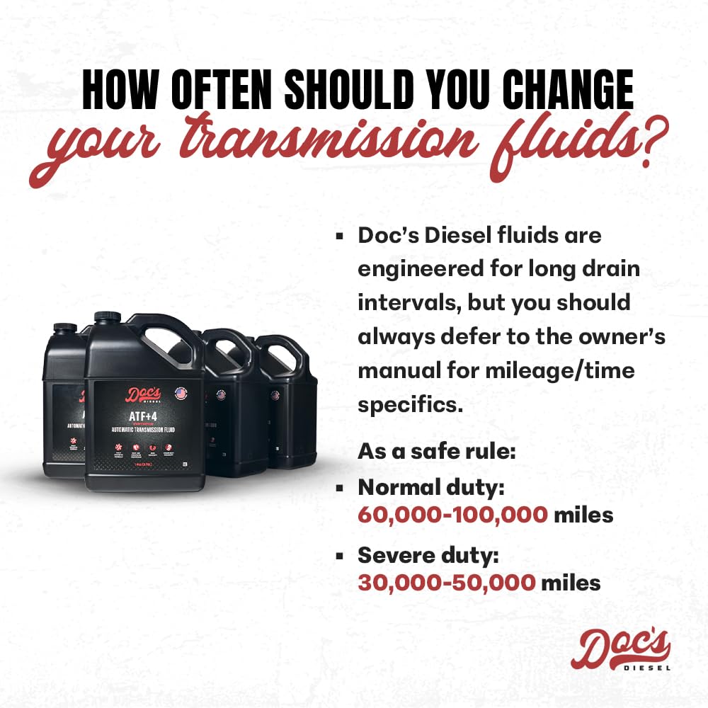 High Mileage Full Synthetic Automatic Transmission Fluid, 1-Gallon P5545