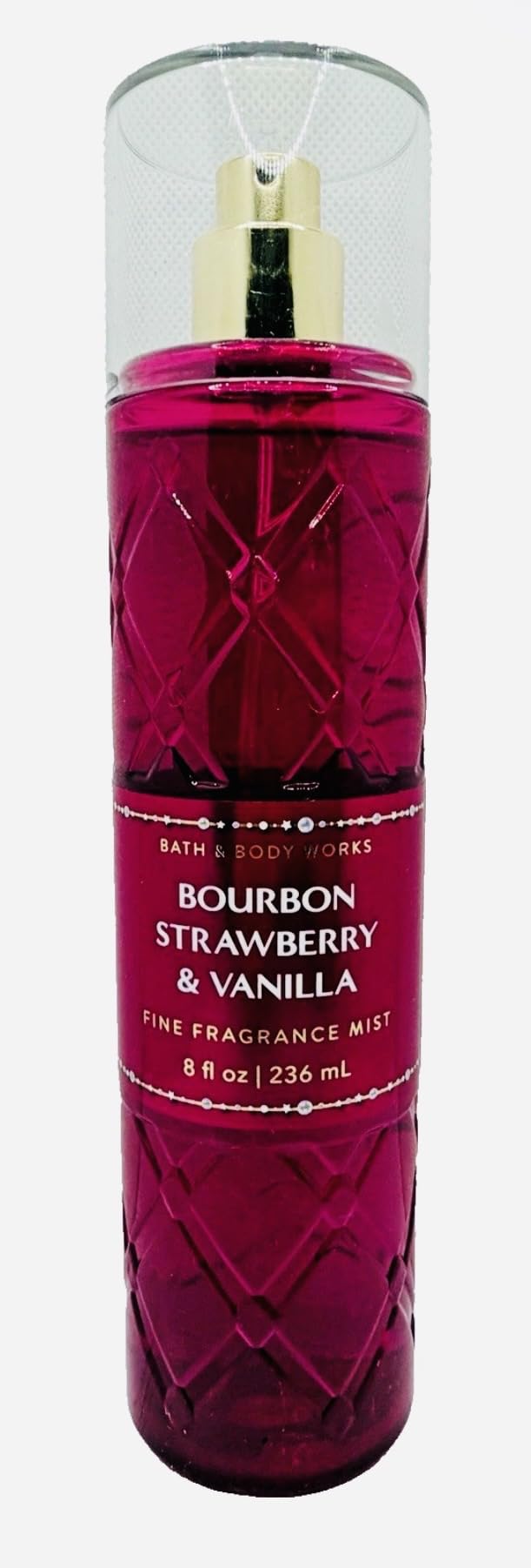 Bourbon Strawberry & Vanilla Fine Fragrance Mist 8 oz H8483