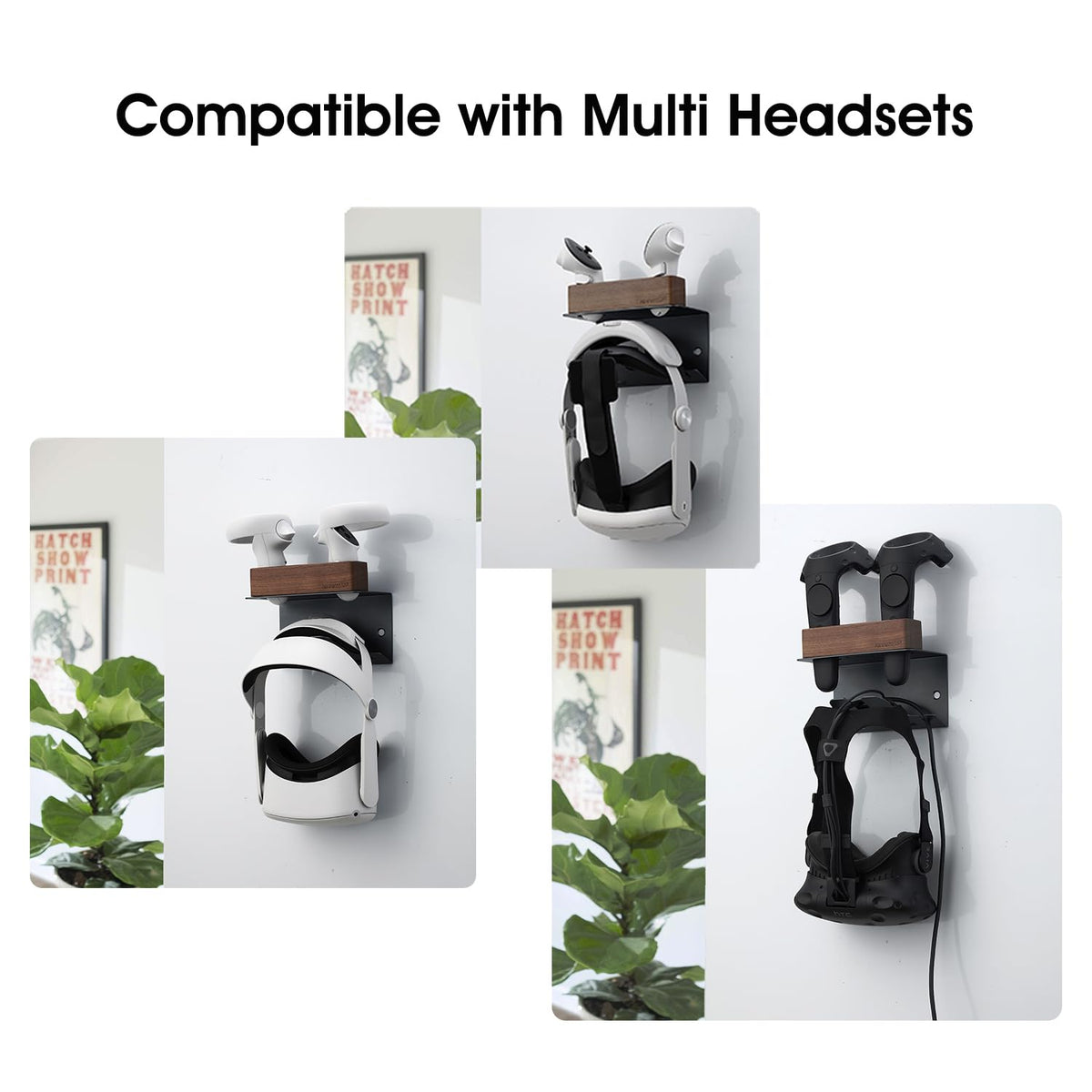 VR Headset Wall Mount Storage Stand Holder Hook B83184