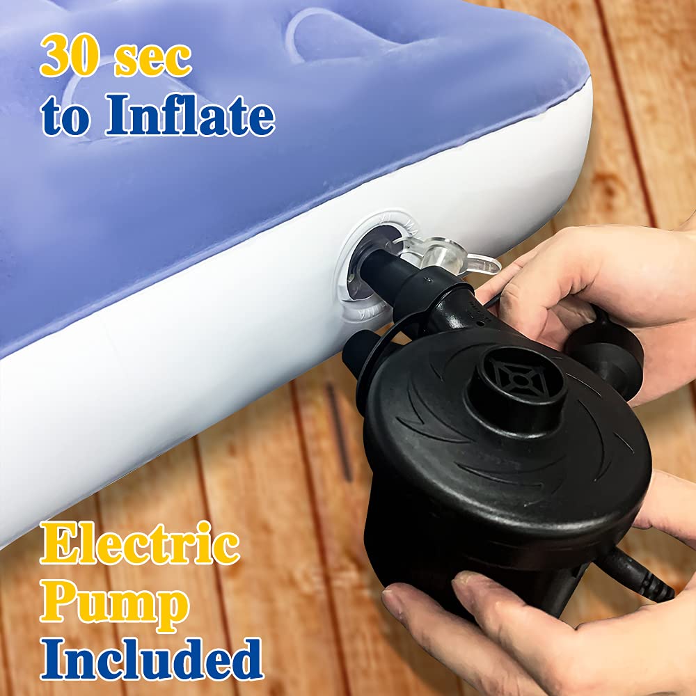Inflatable Kids Travel Bed Toddler Air Mattress Set G186