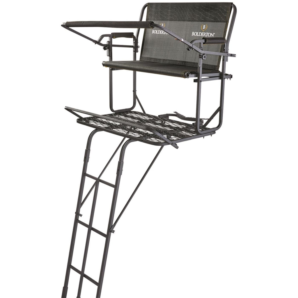 2-Man Ladder Tree Stand with Ratchet Straps J595631