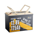 12V 125Ah LiFePO4 Lithium Battery Group 27 H485632