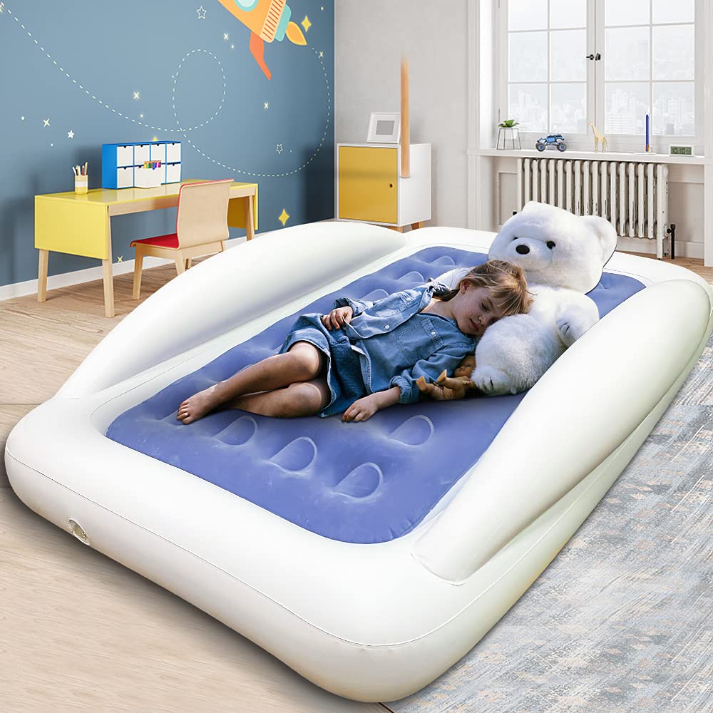 Inflatable Kids Travel Bed Toddler Air Mattress Set G186