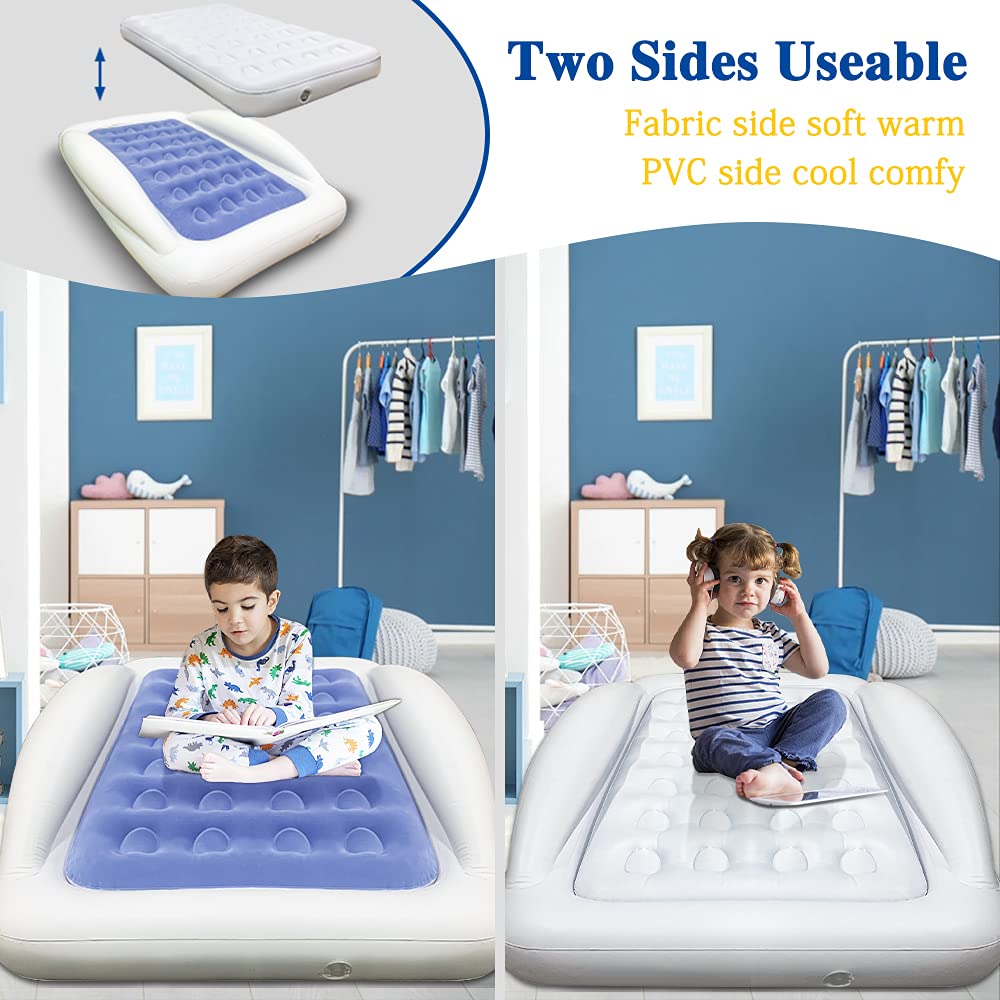 Inflatable Kids Travel Bed Toddler Air Mattress Set G186
