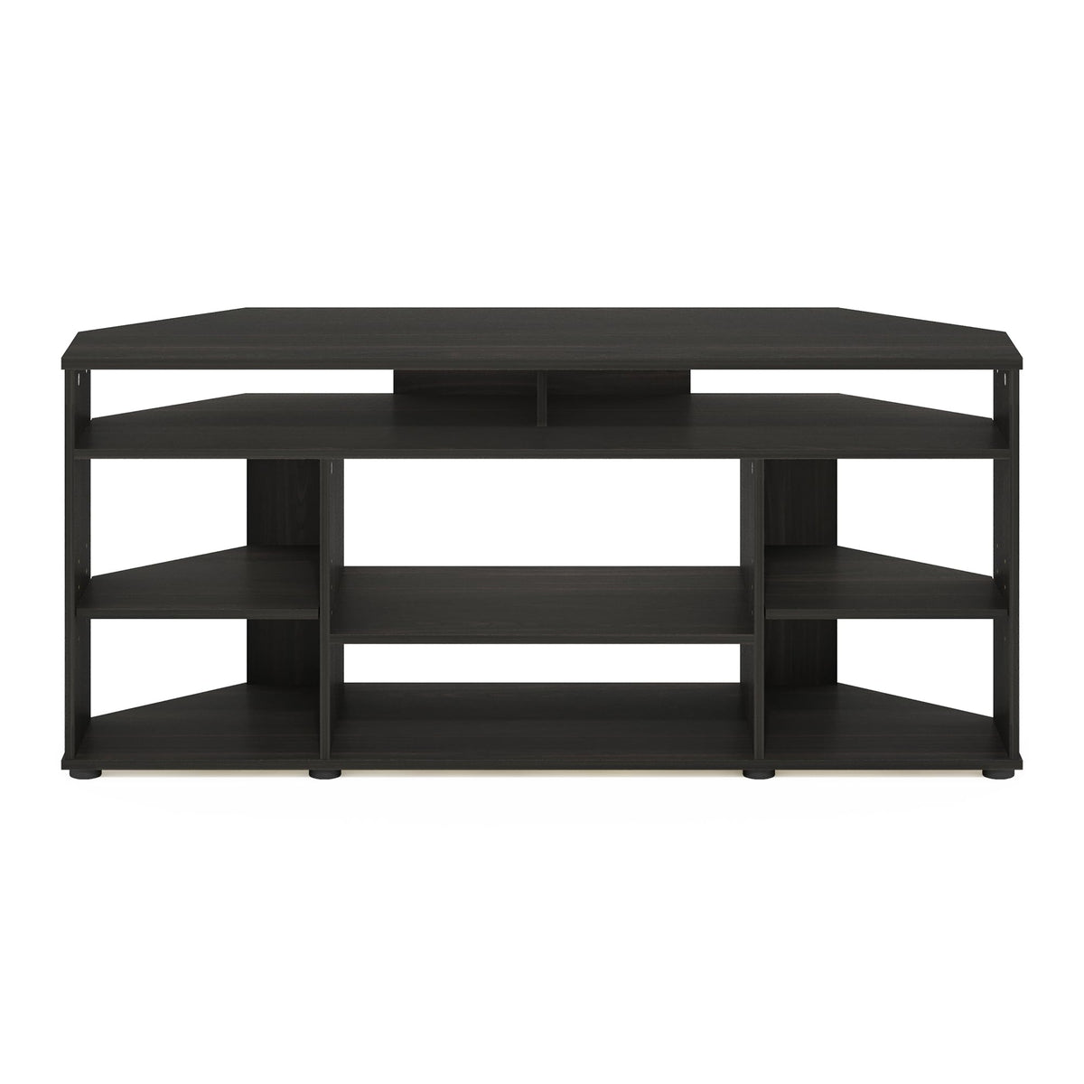 4-Tier Corner TV Stand with Storage Shelf X419515