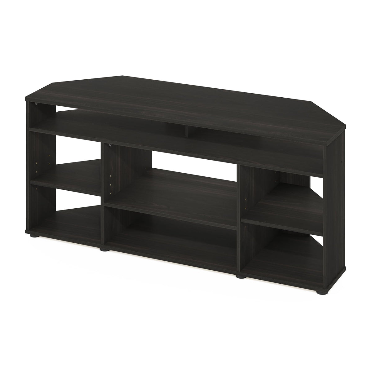 4-Tier Corner TV Stand with Storage Shelf X419515