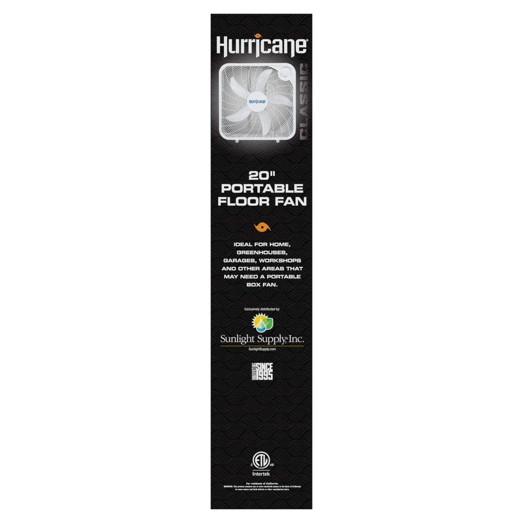 Black 3 Speed 20in Floor Box Fan, 2 Pack X797