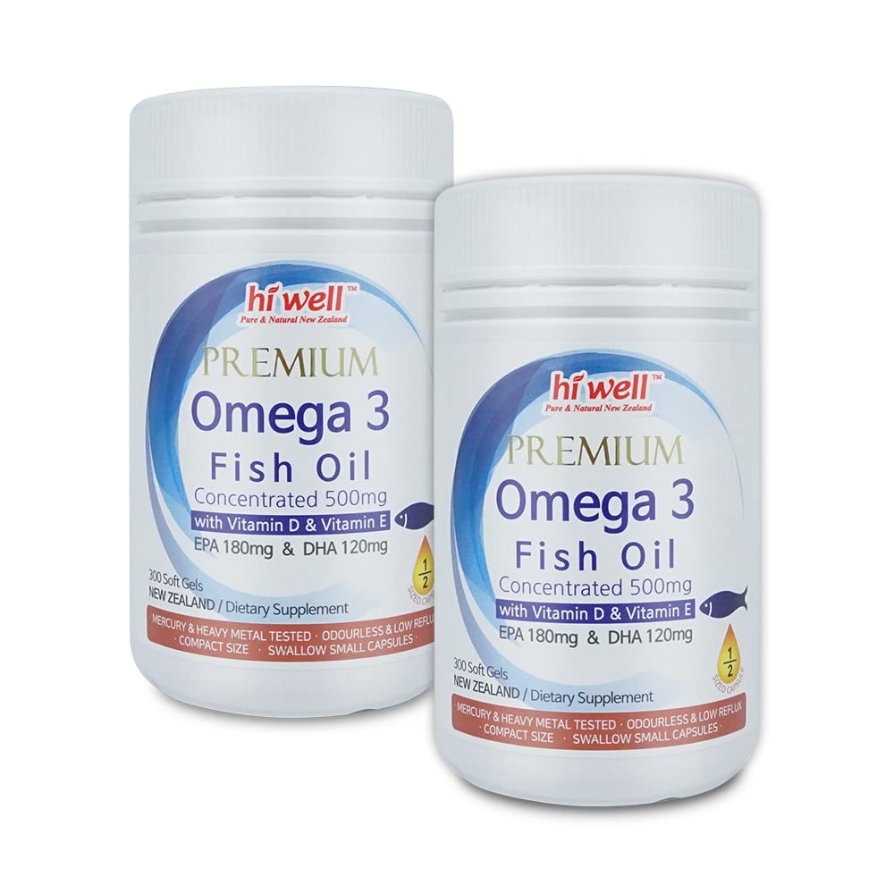 Omega 3 Fish Oil 500mg Softgels S28407