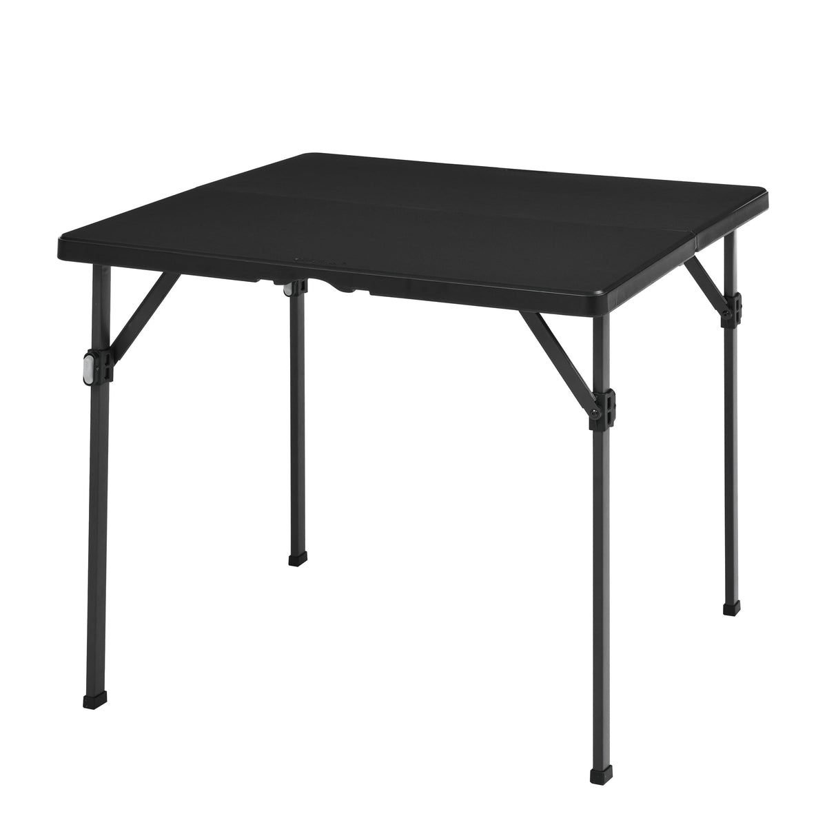 34 inch Black Portable Folding Dining Table E519487