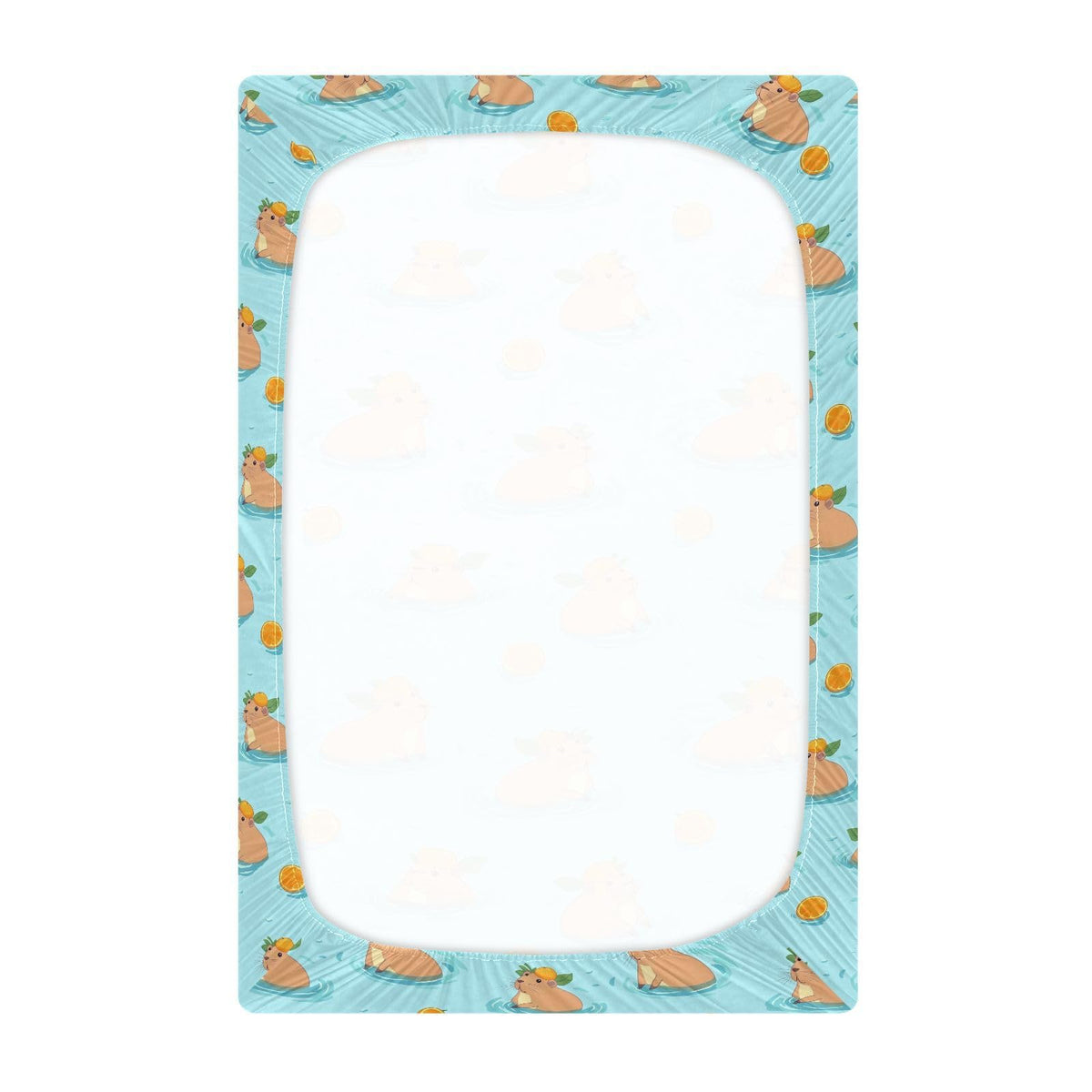 Soft Breathable Microfiber Crib Sheet, Fits Standard Size 28in x 52in L913195