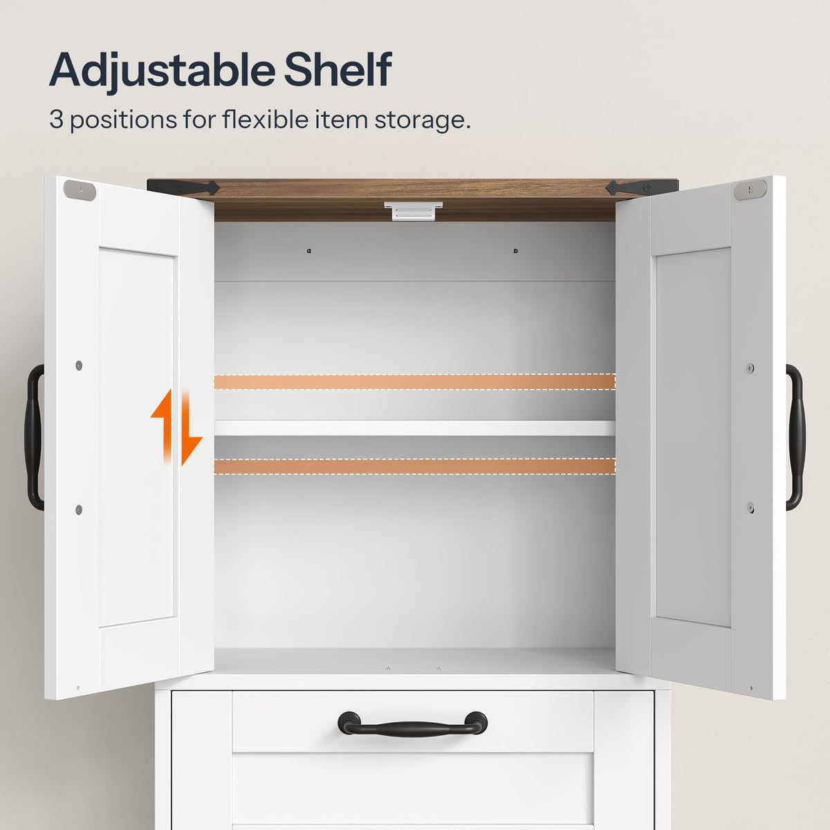 Wall Mounted Cabinet with Adjustable Shelf I965900