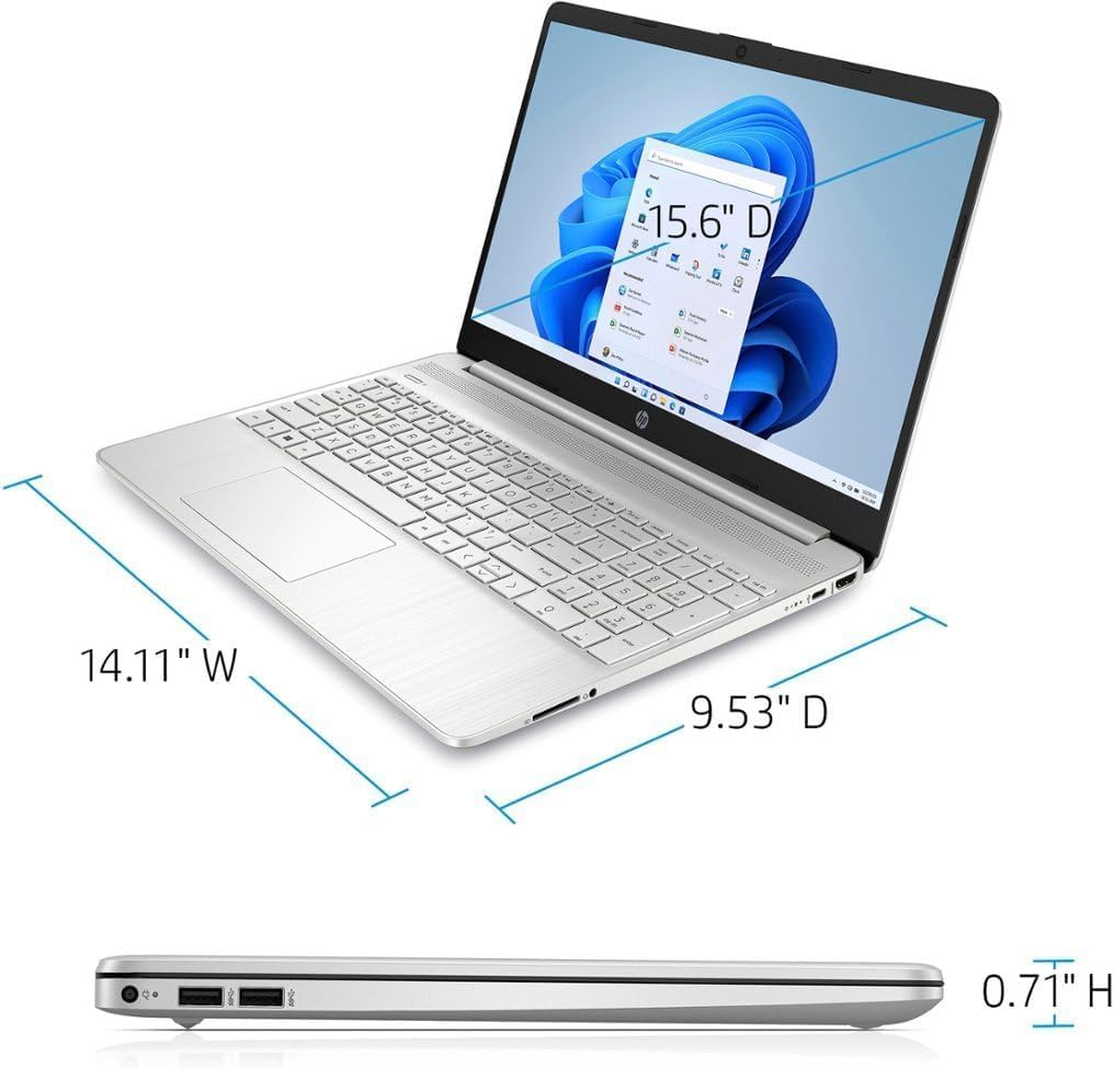 15.6" FHD Laptop, 12th Gen Intel Core i3, 8GB RAM, 256GB SSD G136