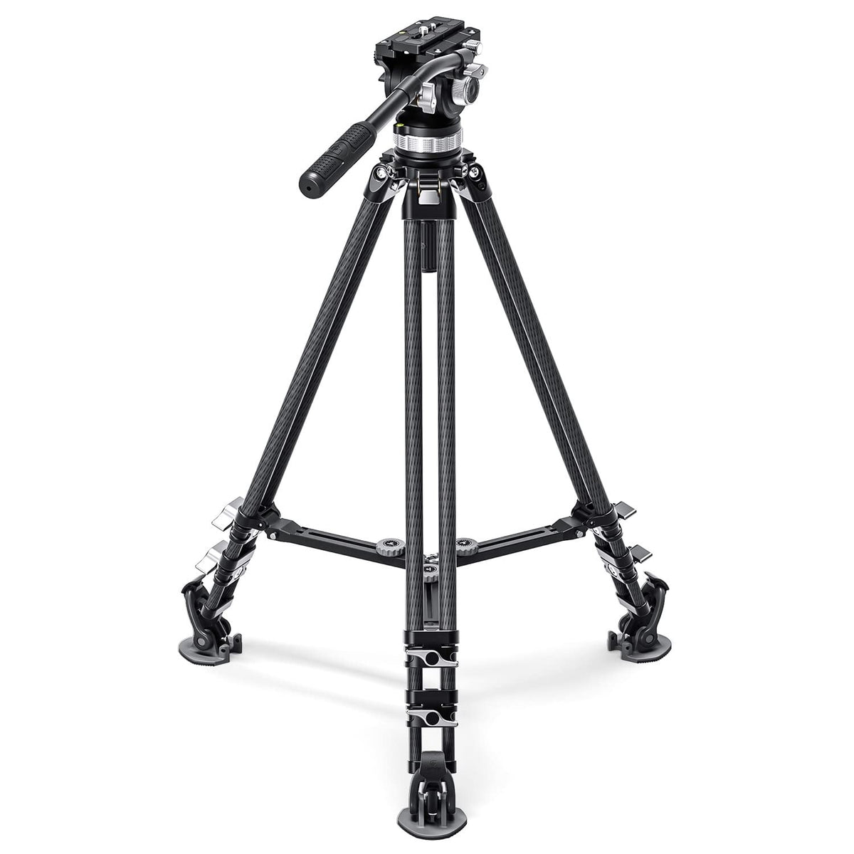 Carbon Fiber Twin Leg Video Tripod F2523