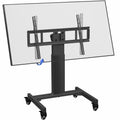 Low Height TV Cart for 32 to 75 inch Screens, Black C1280