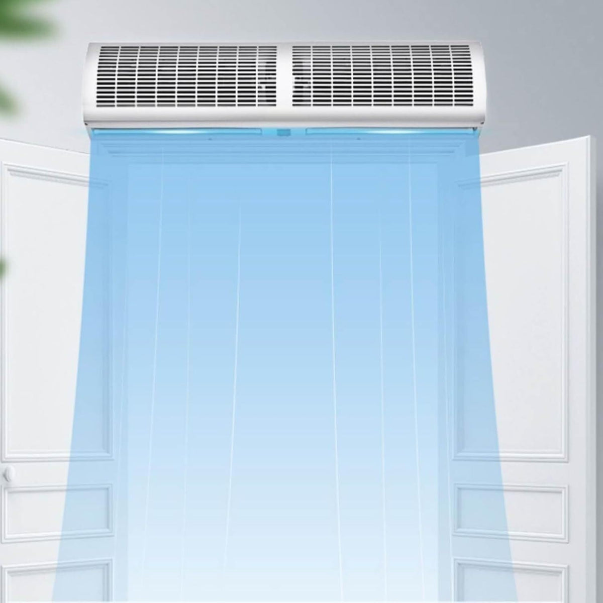 Wall-mounted Air Curtain with Remote Control 90cm M8881