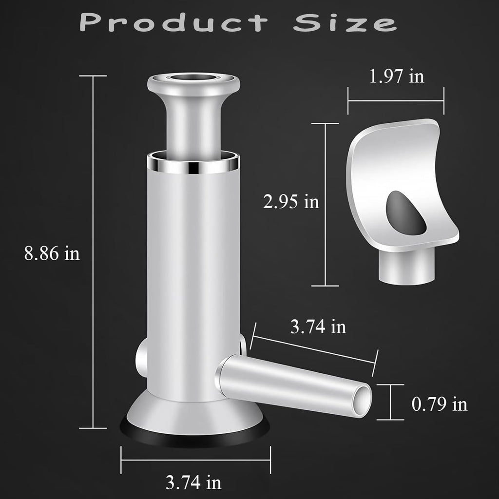 2 in 1 Vertical Sausage Stuffer with 2 Tubes L882