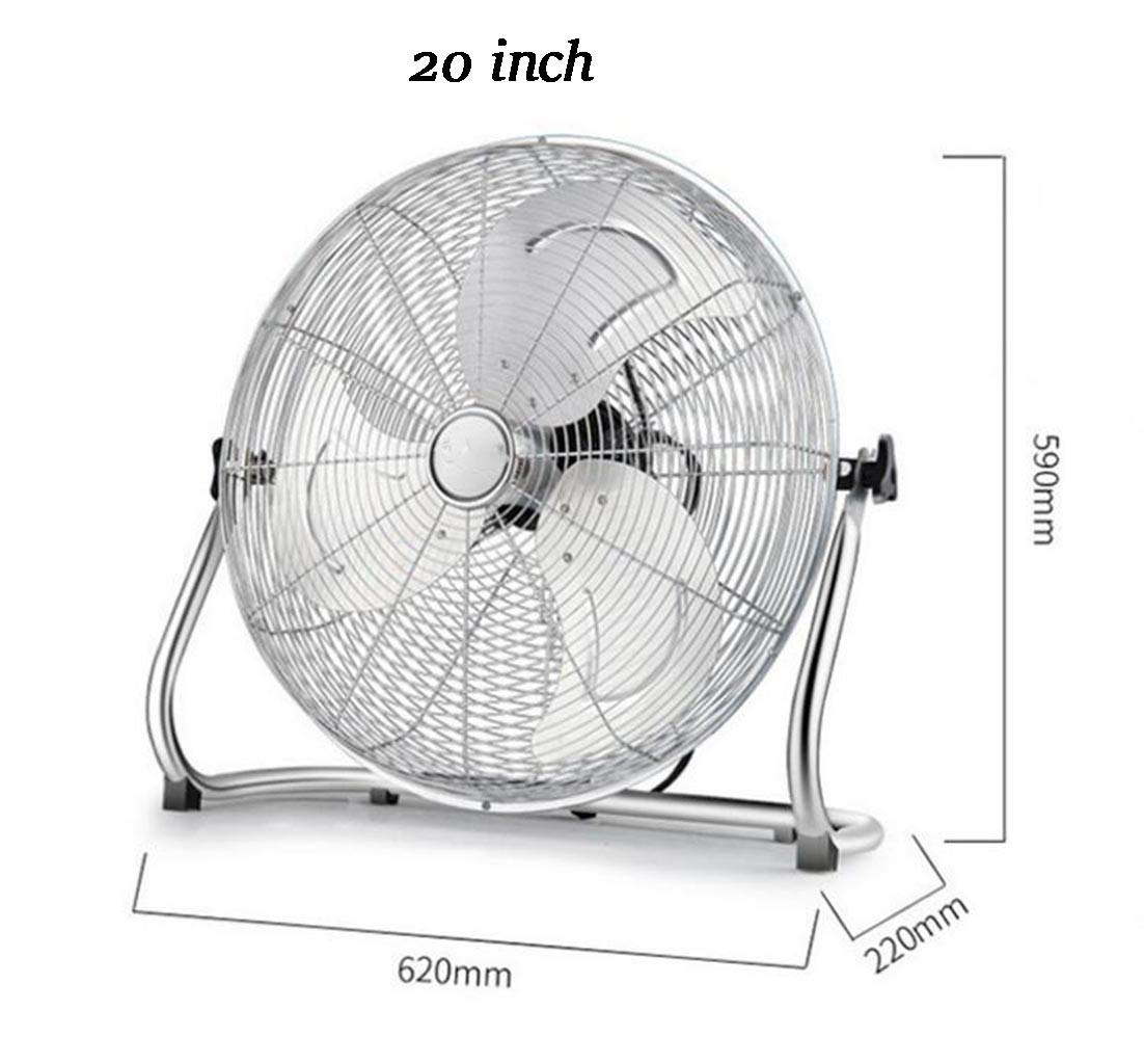 Metal High Velocity Fan Adjustable Floor Standing M191547