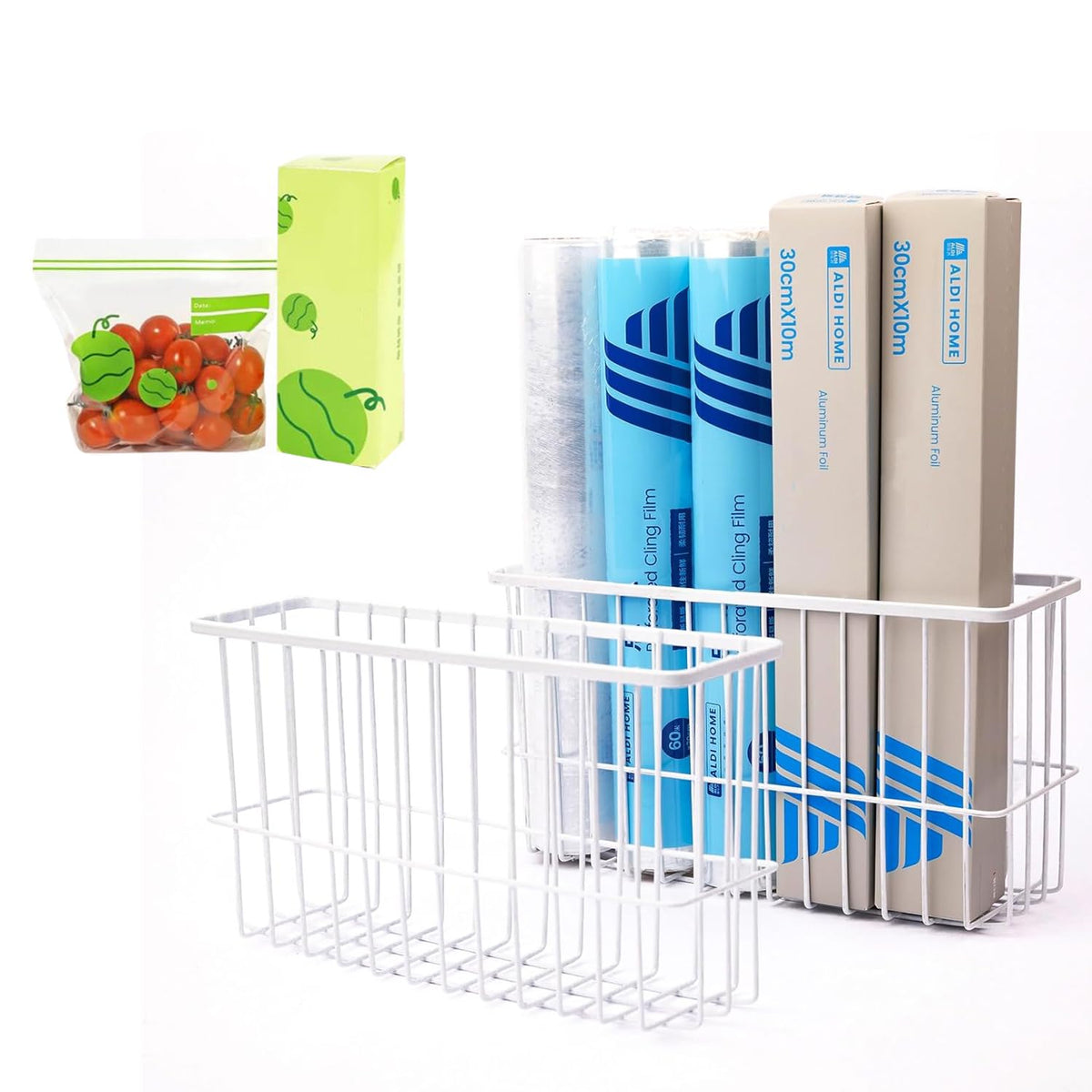 2 Piece Kitchen Cabinet Door Storage Box X451