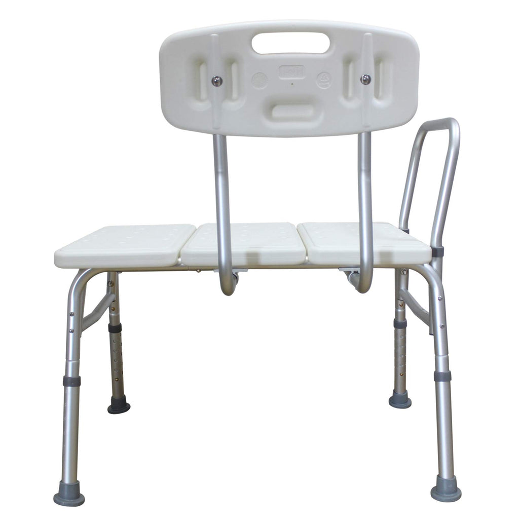 Shower Chair Bath Seat with Padded Armrests and Back Q6769