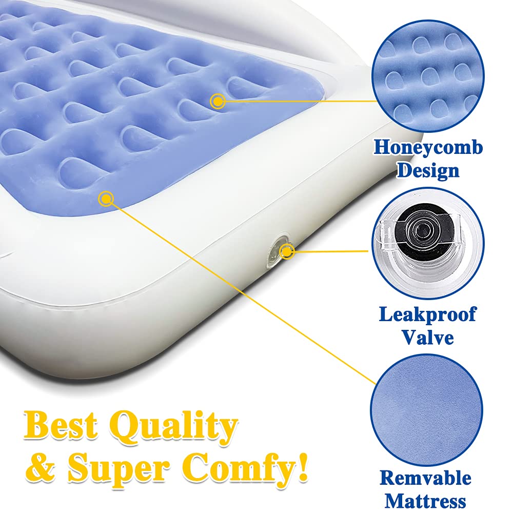 Inflatable Kids Travel Bed Toddler Air Mattress Set G186