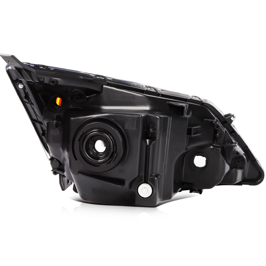Chrome Housing Clear Corner Headlight Assembly K6382