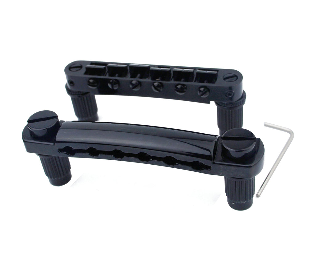 Tune-O-Matic Bridge and Stop Bar Tailpiece Combo Black K27777